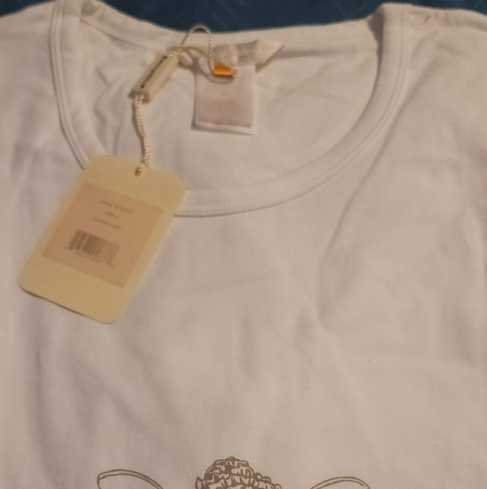 NWT Anne Gueddes White fairy shirt XL